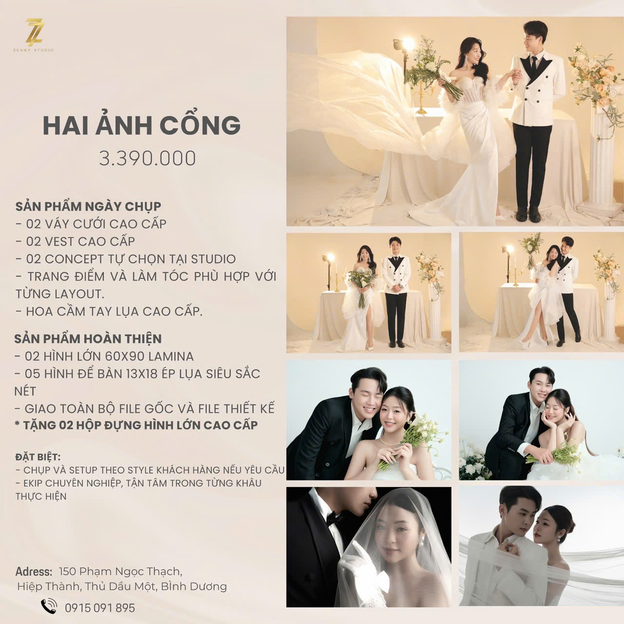 Chụp Ảnh Cưới Bến Cát