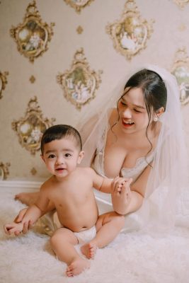 Hướng dẫn chụp ảnh bầu tại nhà