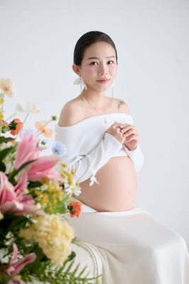 Top 4 Concept chụp ảnh bầu đẹp với hoa tại Zenny Studio